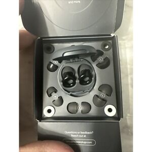 Loop Experience 2 Plus Earplugs - High Fidelity Hearing Protection -Black